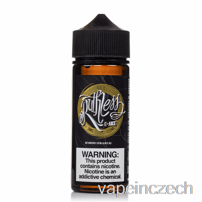 Zlato - Nelítostná Pára - 120ml 6mg Vape Bez Nikotinu